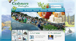 Desktop Screenshot of cityofcashmere.org