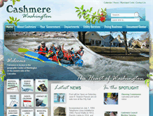 Tablet Screenshot of cityofcashmere.org